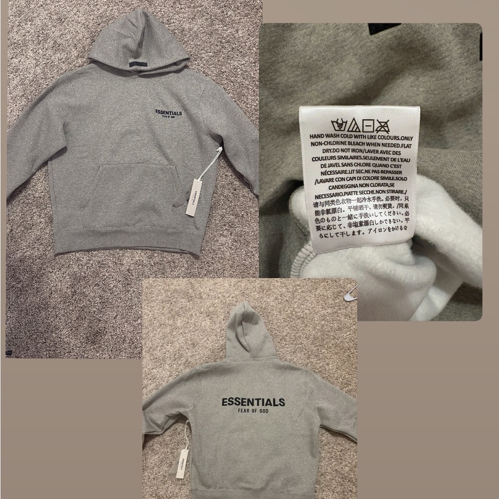 Essentials hoodie, any size and any color